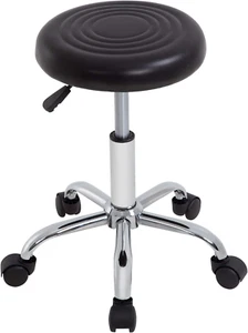 Rolling Stool with Wheels - Swivel Massage Stool, Height Adjustable Office Chair - Picture 1 of 8