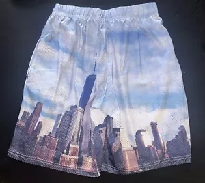 Eric Emanuel EE Basic NYC Skyline Shorts (Made in New York) 100% Authentic Med - Picture 1 of 2