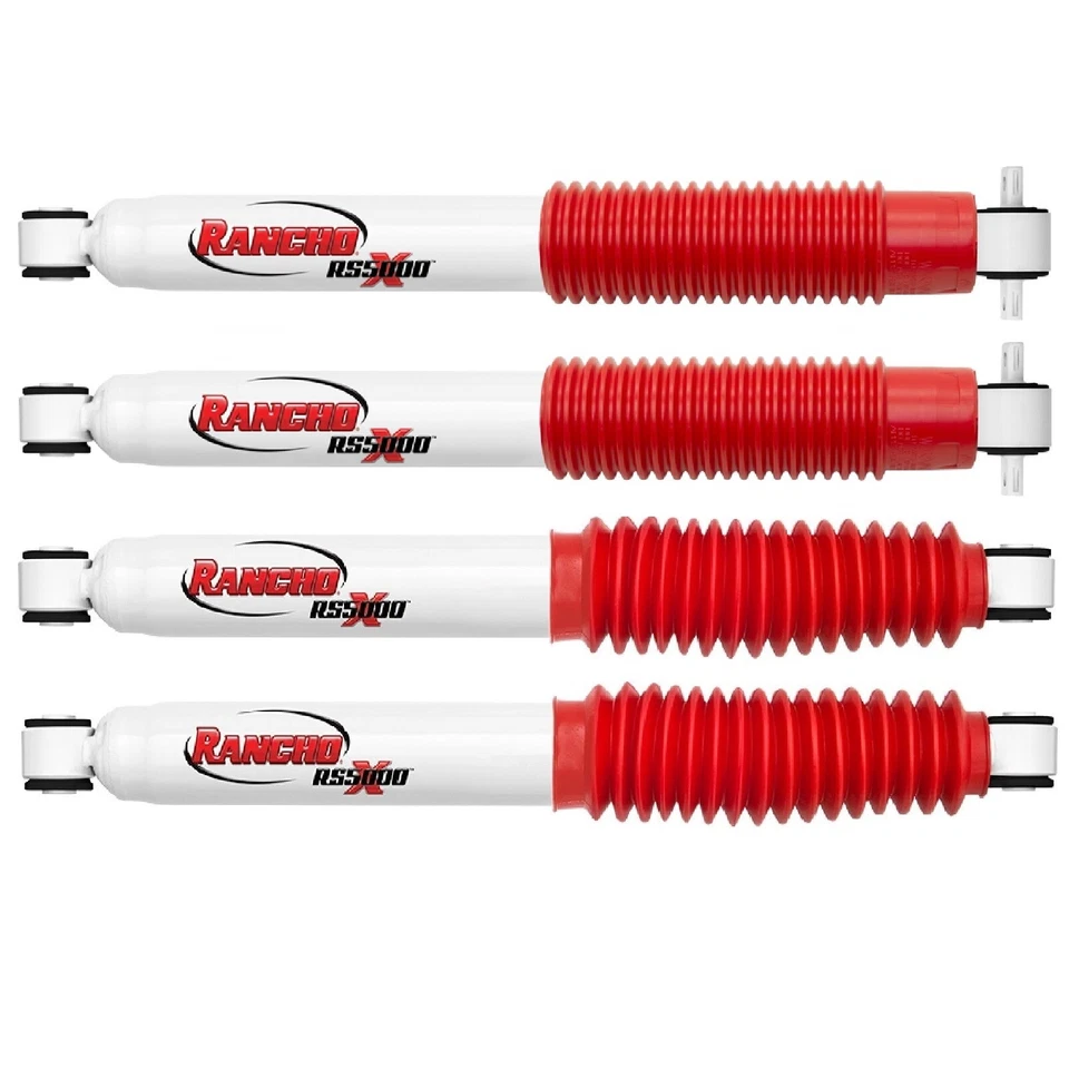 Rancho Front/Rear RS5000X Gas Shocks for Blazer K1500 Tahoe Yukon Suburban 1500 Foto 1 de 4