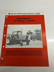 INTERNATIONAL FARM TRACTORS SALES KNOW HOW PRODUCT GUIDE  50 SERIES - Picture 1 of 9