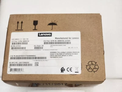 LENOVO 00MM700 00MM702 00MM704 600GB 10K SAS 2.5" Hard Drive HDD NEW - Image 1 of 3