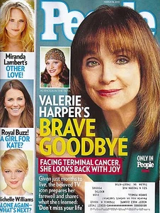 People Magazine March 18 2013 Valerie Harper Miranda Lambert Princess Kate - Picture 1 of 3