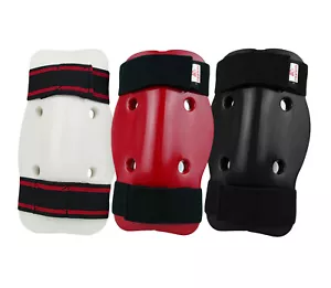 New Dipped Foam Sparring FOREARM Guards Pads Martial Arts Karate TKD Arm Guard - Picture 1 of 12