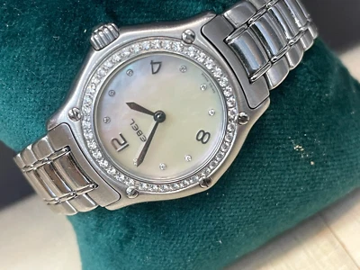 Ebel Swiss made luxury watch for women 1911 E9090214 genuine diamonds - Image 1 of 4