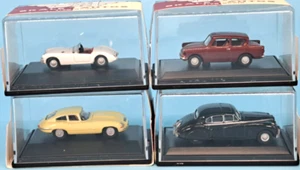 Auto scala Hornby - calibro OO - 1:76 - auto x 4 - Foto 1 di 14