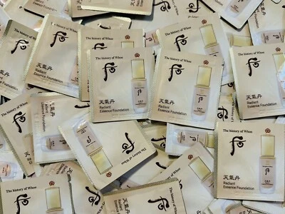 The history of Whoo Radiant Essence Foundation No.21 1ml x 40pcs SPF 35/ PA++ - Image 1 of 4