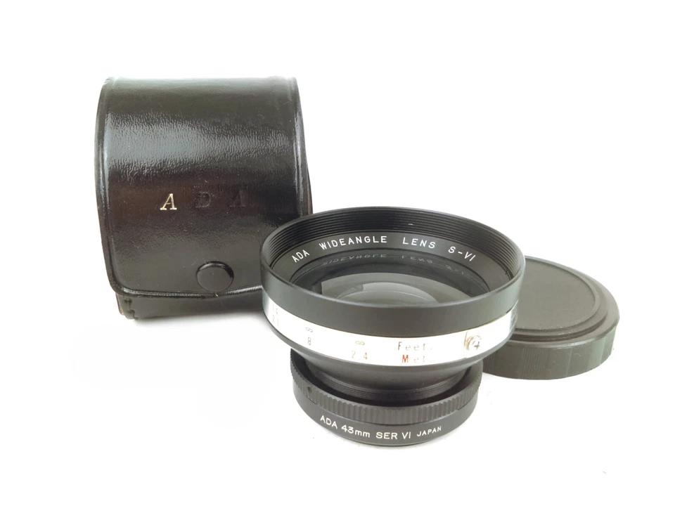 ADA Japan Wide Angle S-VI (Series-6) Conversion Attachment Lens, 43mm Mount - Image 1 of 1