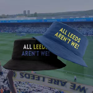 Kindergröße - ALL LEEDS AREN'T WE Fußball marineblau schwarz - Sommerhut Fischerei - Bild 1 von 4