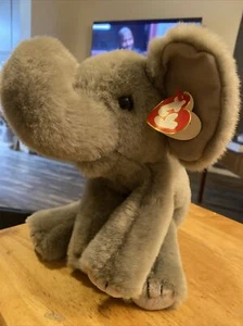 Vintage Ty Classic Plush "SPOUT" the Gray Elephant, #4726, 1997, Mint Condition! - Picture 1 of 10