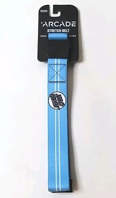 Cinturón elástico Arcade Santa Cruz Color: azul claro talla única hasta 40" Foto 1 de 4