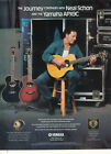 Journey Neal Schon 2001 Ad- Yamaha Guitars
