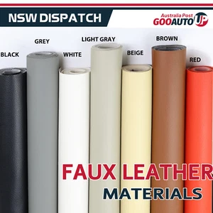 Marine PVC Leather Materials Car Van Interior Fabric Renew Sun Abrasion Repels - Picture 1 of 25