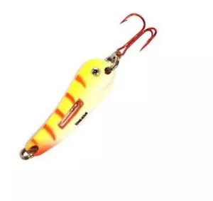 Northland Tackle BRFS2-60 Buck Shot Flutter Spoon - UV Electric Perch - 1/16 oz - Picture 1 of 1