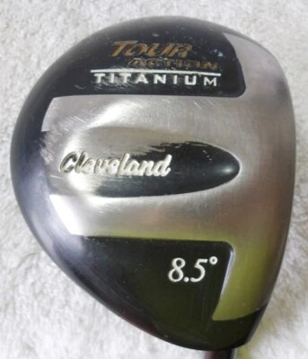 CLEVELAND TOUR ACTION TITANIUM DRIVER 8.5* - GRAPHITE SHAFT - R FLEX - STAR GRIP - Image 1 of 4