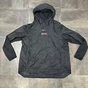 Nike Alpha Fly Rush Jacket Men’s L Center Swoosh Seattle University Basketball - Picture 1 of 18