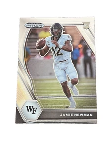 2021 Panini Prizm Draft Picks - Silver Prizm #135 Jamie Newman (RC) - Bild 1 von 2