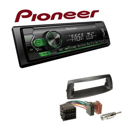 Pioneer Autoradio Android USB AUX mit Einbauset für Fiat Punto 1999-2007 schwarz - Bild 1 von 4