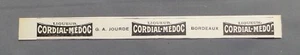 PUBLICITE ANCIENNE ADVERT CLIPPING 181017 LIQUEUR CORDIAL MEDOC JOURDE BOURDEAUX - Picture 1 of 1