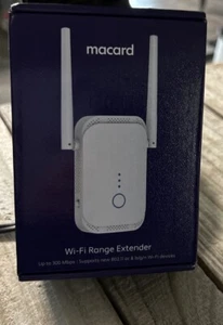 Macard 300Mbps WiFi Range Extender für 802.11 AC & b/g/n Geräte Neu - Bild 1 von 1