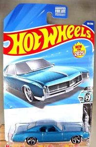 2025 Hot Wheels #50 HW Modified 2/5 '66 BUICK RIVIERA Teal w/Chrome MC5 Spokes - Picture 1 of 5