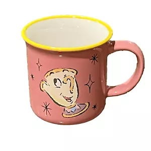 Disney Die Schöne und das Biest Tasse Chip Kaffee Tee Tasse rosa gelb Disney Fan Geschenk - Bild 1 von 6