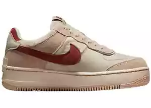 Nike Air Force 1 Shadow Women's Shoes Shimmer/Mars stone UK 6 EU 40 RRP £119.99 - Picture 1 of 6