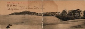 Spain 1921 double postcard Ceuta panoramic view (247) - Picture 1 of 2