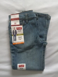 NWT Wrangler Boys Jeans Five Star Premium Boot Cut Flex Adj Waist SZ 6 Regular - Picture 1 of 10