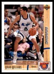 1991-92 Upper Deck Brian Williams Rookie RC #R35 - Picture 1 of 2