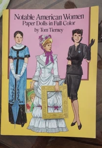 Notable American Women Paper Dolls in Full Color by Tom Tierney 1989 - Picture 1 of 15