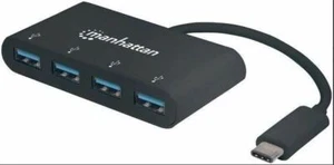 Manhattan SuperSpeed Hub USB-C 3.1 Gen 1 C Rev 5.02 162746 - Foto 1 di 1
