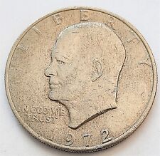 1972 Eisenhower Ike Dollar $1 - Philadelphia Mint - Not Silver (FREEPOST)