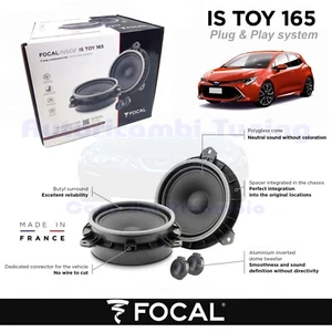 Casse Altoparlanti Anteriori FOCAL plug e play IS TOY 165 per TOYOTA AURIS III - Imagen 1 de 8