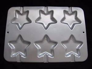Wilton ALUMINIO ESTRELLA CARAMELO Galletas MOLDE 2105-8102 - Imagen 1 de 3