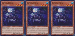Dipsea Fiend x3 INFO-EN084 YuGiOh! Juego Común 1ª Ed - Imagen 1 de 1