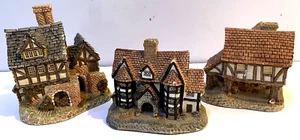Vintage 80er David Winter Cottages Konvolut Shirehall, Little Market, The Bakehouse - Bild 1 von 18