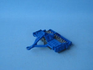 Matchbox Farm Rotavator Blue 50mm Wide Toy Model Farming - Picture 1 of 3