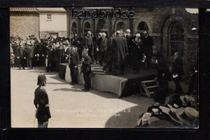 Thetford - Proclamación del Rey Jorge V, 1910 - postal fotográfica real - Imagen 1 de 1