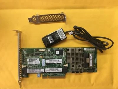 HP 698529-B21 P430 2GB Smart Array Controller 729635-001 698547-001 + Battery - Image 1 of 4