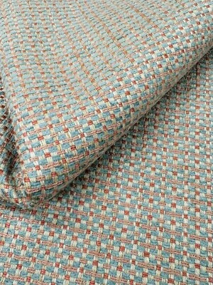 Tela de madera semi lisa GP & J Baker - tejido Burford Aqua Rose 2,50 yardas BF11035,8 Foto 1 de 4