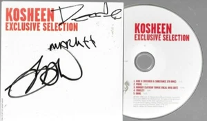 KOSHEEN - exclusive selection - FULLY SIGNED - Autogramm - INCL CD - Imagen 1 de 1