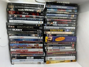 Lot of 45 Brand New Sealed Top Hollywood DVD Movie Lot Collection - Picture 1 of 5