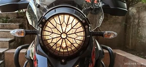 Cover Guard / Protector Grille for Headlight of Suzuki vStrom 250 - Picture 1 of 12