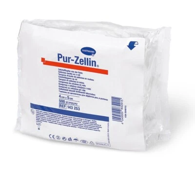 PUR ZELLIN 4x5 cm UNSTERIL Rolle zu 500 ST 143213