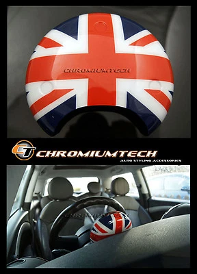 MK2 MINI Cooper/S/ONE R55 R56 R57 R58 R59 R60 R61 Union Jack Tachometer Cover - Image 1 of 4