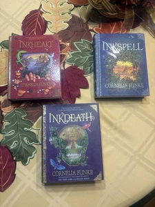 Inkheart Trilogy set: Inkheart Inkdeath Inkspell Cornelia Funke hardback lot  - Bild 1 von 7