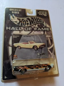 Hot Wheels Hall of Fame Greatest Rides '64 Lincoln Real Riders J14 - Picture 1 of 4