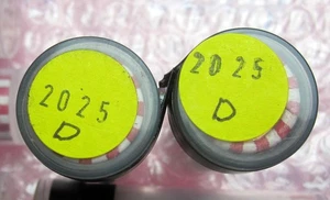 1 rotolo di penny 2025-D laminati non circolati - Foto 1 di 8