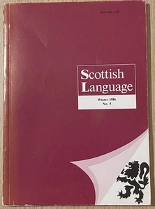 Scottish Language Winter 1986 No. 5 - Picture 1 of 1
