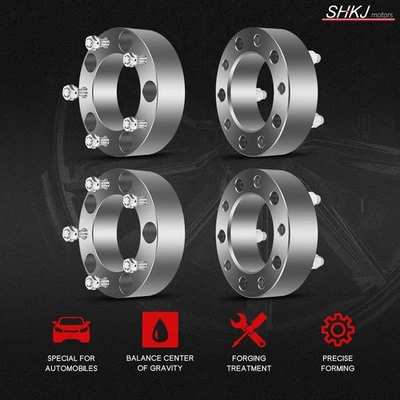 4x espaciadores de rueda de 2" 5x150 para Toyota Tundra Land Cruiser Sequoia LX570 LX470 TRD Foto 1 de 4